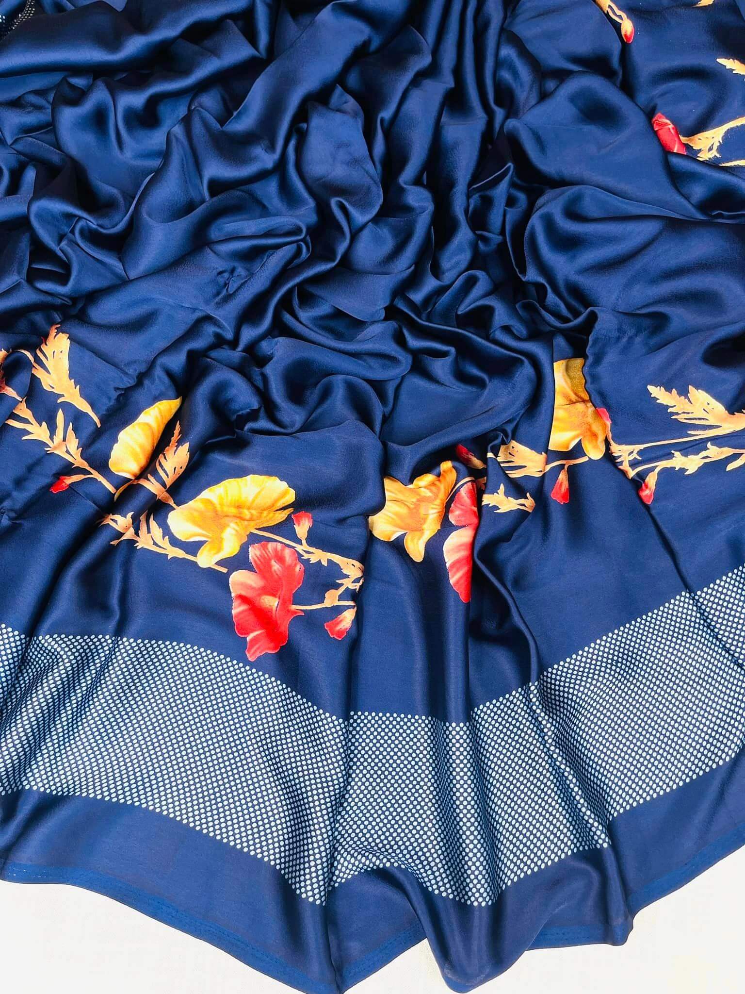 Indian Sanjana Soft Samu Silk Saree