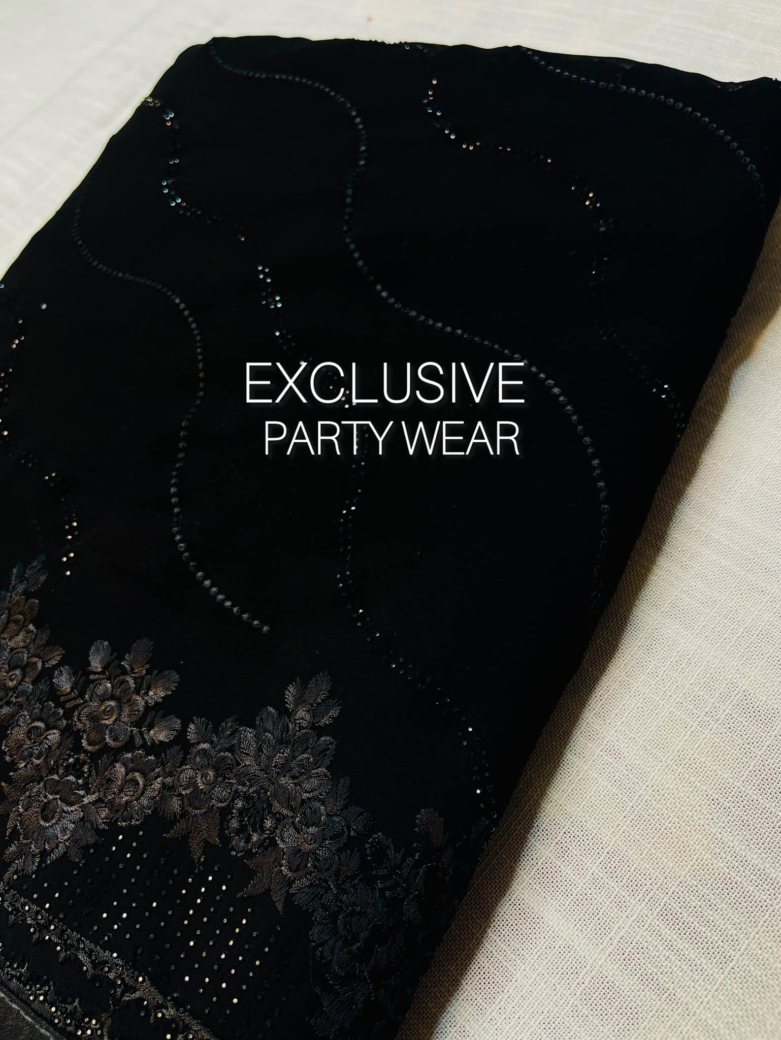 Black fancy saree🖤