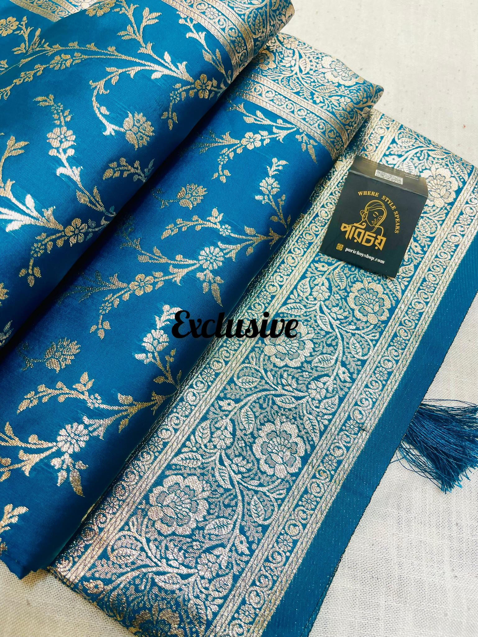 সফট কাটান শাড়ি - Image 2