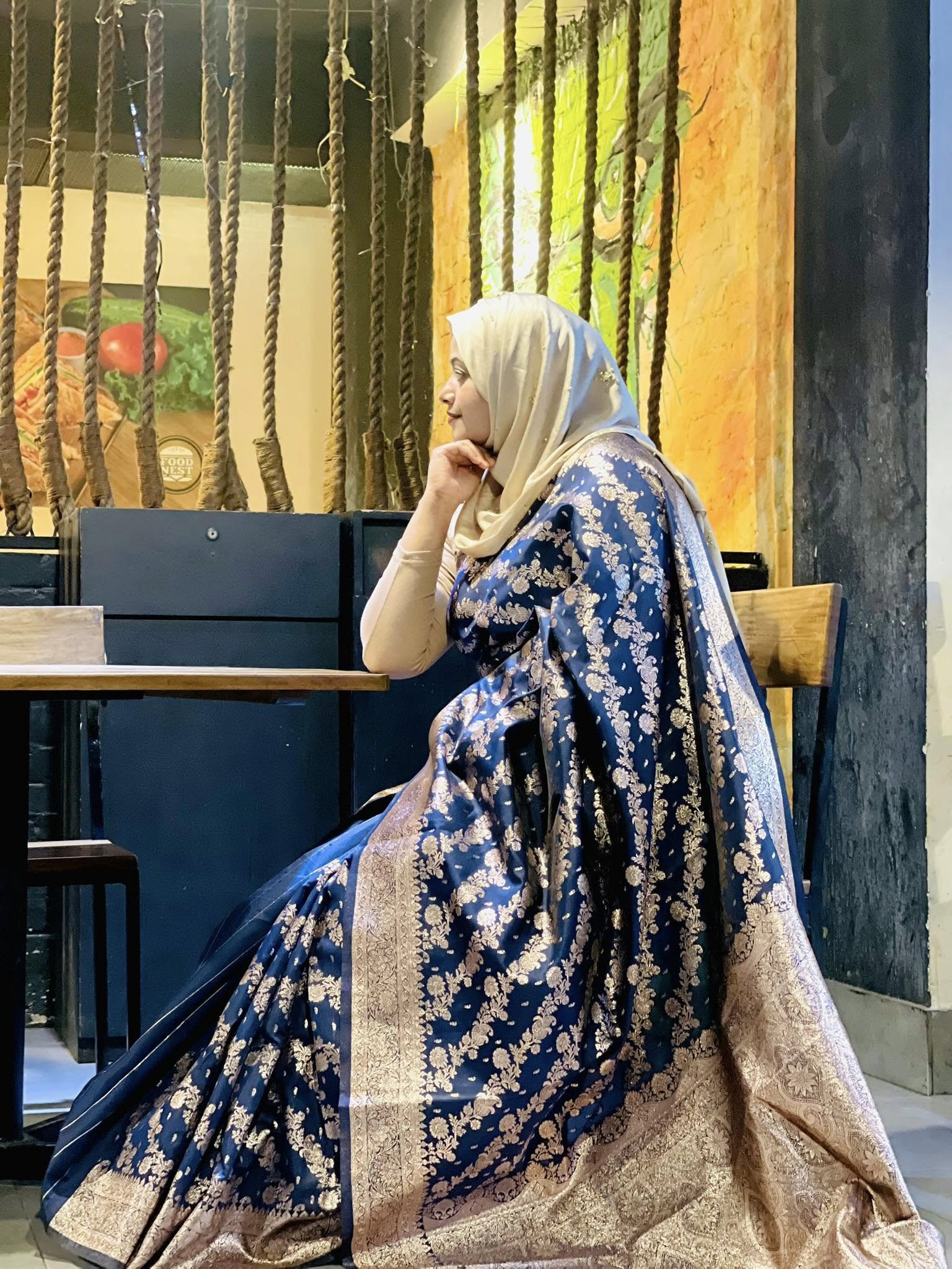 সফট কাটান শাড়ি - Image 5